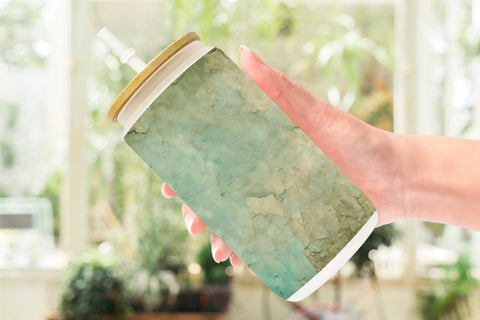 Glass Can Wrap Grunge Texture Sublimation artnoy 