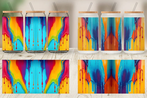 Glass Can Wrap Sublimation artnoy 