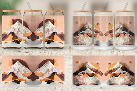Glass Can Wrap Sublimation artnoy 