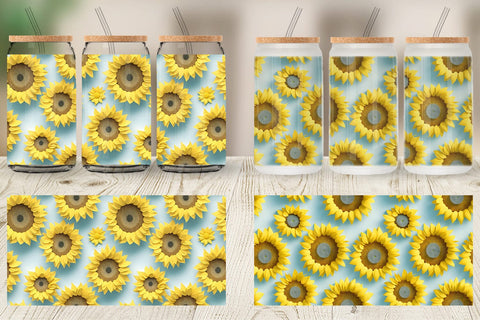 Glass Can Wrap Sublimation artnoy 