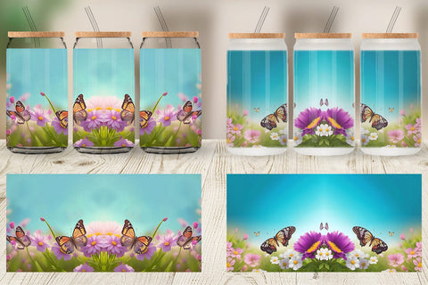 Glass Can Wrap Sublimation artnoy 