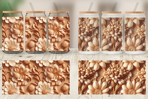 Glass Can Wrap Sublimation artnoy 