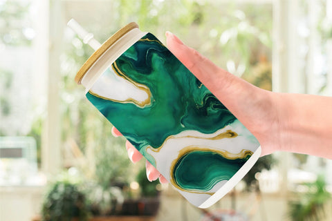 Glass Can Wrap Sublimation artnoy 