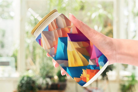 Glass Can Wrap Sublimation artnoy 