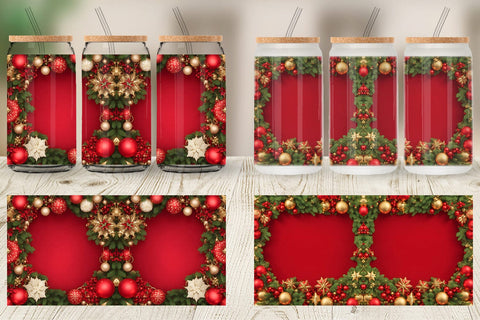 Glass Can Wrap Sublimation artnoy 