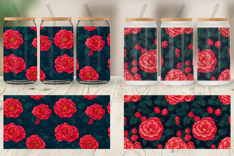 Glass Can Wrap Sublimation artnoy 