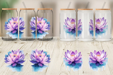 Glass Can Wrap Sublimation artnoy 