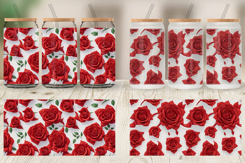 Glass Can Wrap Sublimation artnoy 