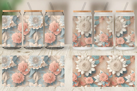 Glass Can Wrap Sublimation artnoy 