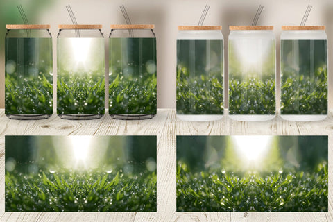 Glass Can Wrap Sublimation artnoy 