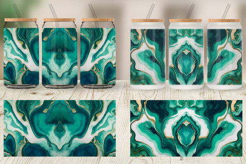 Glass Can Wrap Sublimation artnoy 