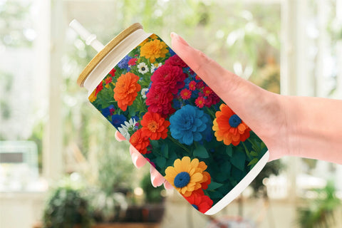 Glass Can Wrap Sublimation artnoy 