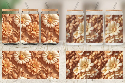 Glass Can Wrap Sublimation artnoy 