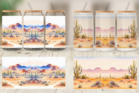 Glass Can Wrap Sublimation artnoy 