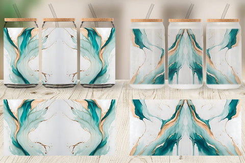 Glass Can Wrap Sublimation artnoy 