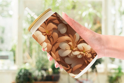 Glass Can Wrap Sublimation artnoy 