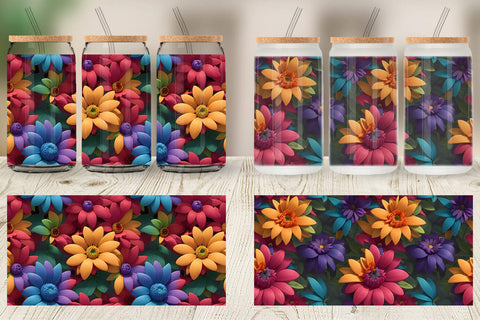 Glass Can Wrap Sublimation artnoy 