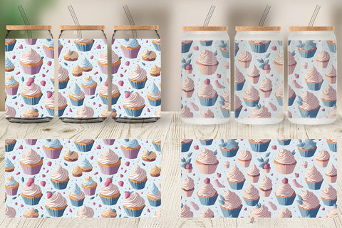 Glass Can Wrap Sublimation artnoy 