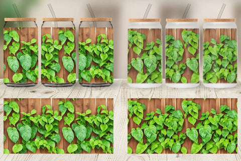 Glass Can Wrap Sublimation artnoy 