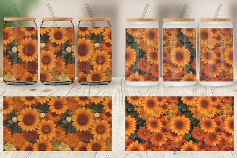 Glass Can Wrap Sublimation artnoy 