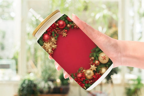 Glass Can Wrap Sublimation artnoy 