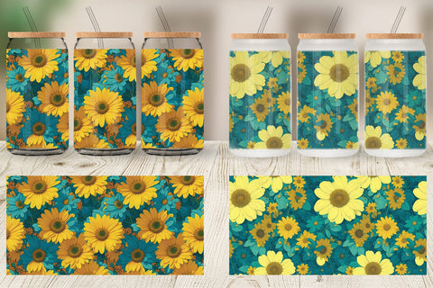 Glass Can Wrap Sublimation artnoy 