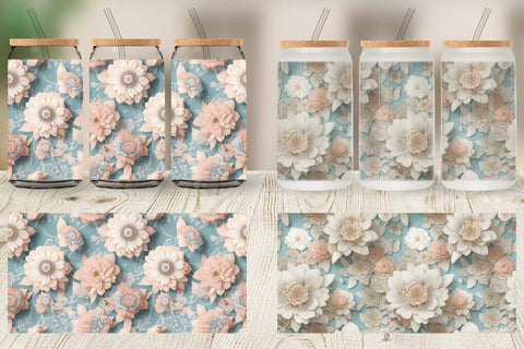 Glass Can Wrap Sublimation artnoy 