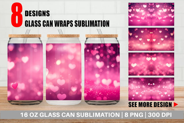Glass Can Wrap Sublimation artnoy 