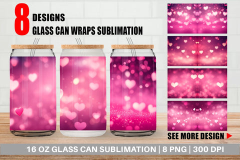 Glass Can Wrap Sublimation artnoy 
