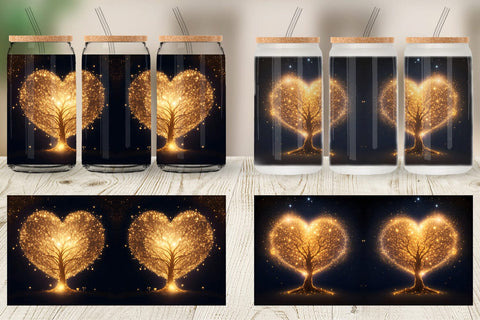 Glass Can Wrap Sublimation artnoy 