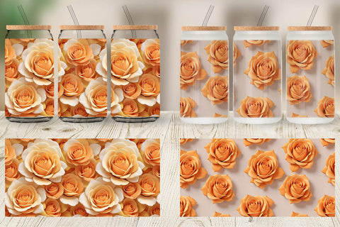 Glass Can Wrap Sublimation artnoy 