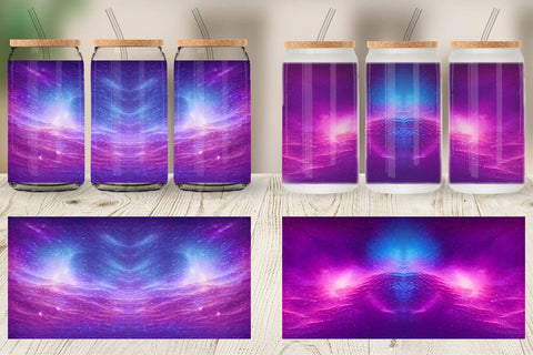 Glass Can Wrap Sublimation artnoy 