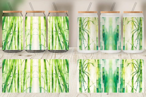 Glass Can Wrap Sublimation artnoy 