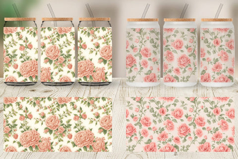 Glass Can Wrap Sublimation artnoy 