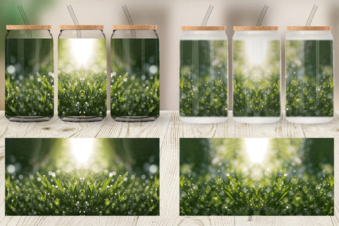 Glass Can Wrap Sublimation artnoy 