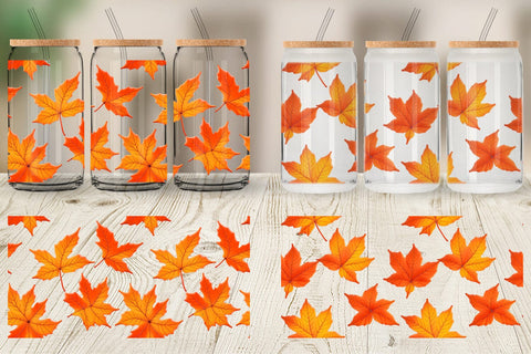 Glass Can Wrap Sublimation artnoy 