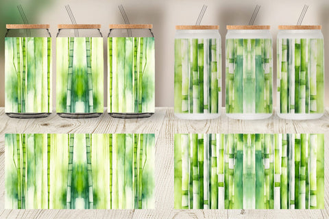 Glass Can Wrap Sublimation artnoy 