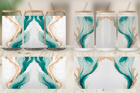 Glass Can Wrap Sublimation artnoy 