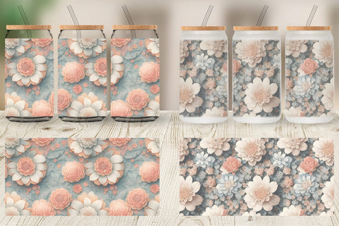 Glass Can Wrap Sublimation artnoy 