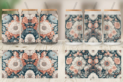 Glass Can Wrap Sublimation artnoy 