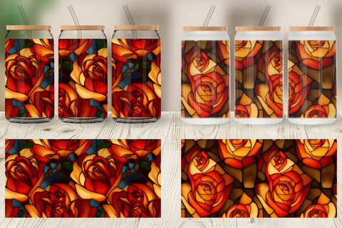 Glass Can Wrap Sublimation artnoy 