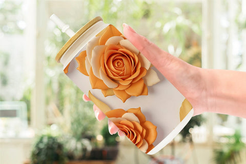 Glass Can Wrap Sublimation artnoy 