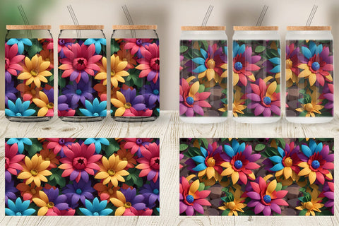 Glass Can Wrap Sublimation artnoy 