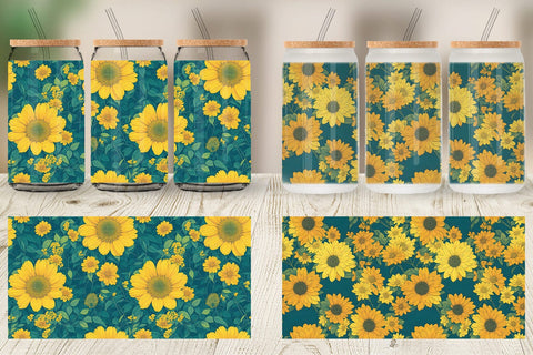 Glass Can Wrap Sublimation artnoy 