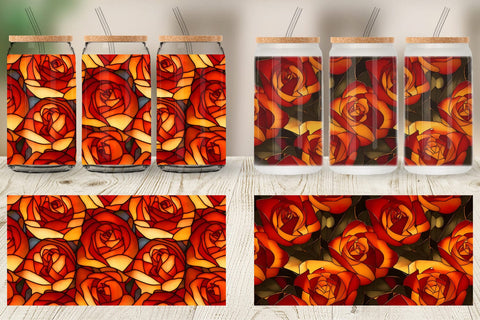 Glass Can Wrap Sublimation artnoy 