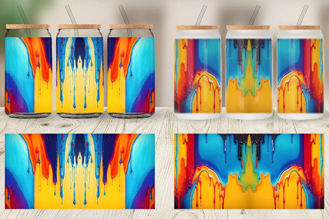 Glass Can Wrap Sublimation artnoy 