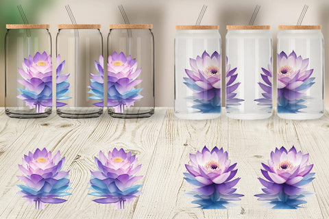 Glass Can Wrap Sublimation artnoy 