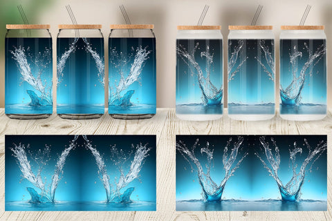 Glass Can Wrap Sublimation artnoy 