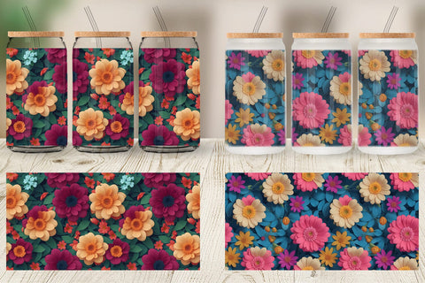 Glass Can Wrap Sublimation artnoy 