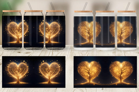 Glass Can Wrap Sublimation artnoy 